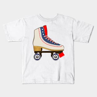 Vintage Roller Blades Kids T-Shirt